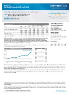 hdgvx|hartford dividend and growth fund fact sheet.
